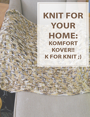 Free Knitting Pattern Komfort Kover!