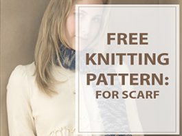 Knitting Pattern For Scarf