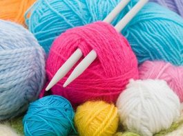 Yarn And Knitting Needles