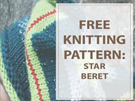 Star Beret Knitting Pattern