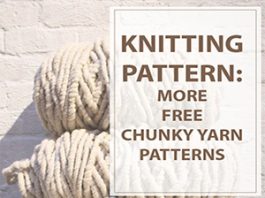 Free Knitting Patterns Chunky Yarn