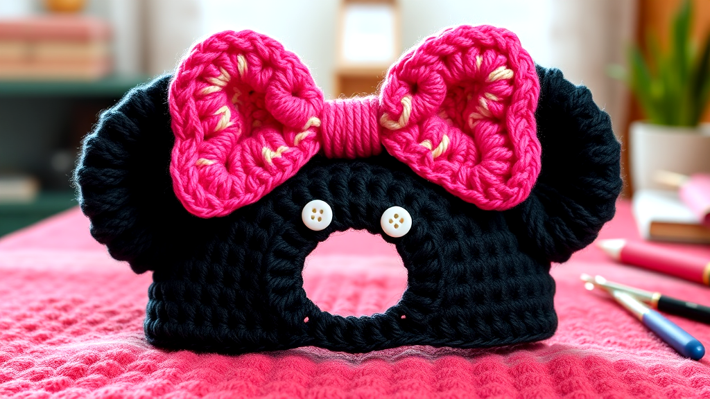 Crochet Pattern For Minnie Mouse