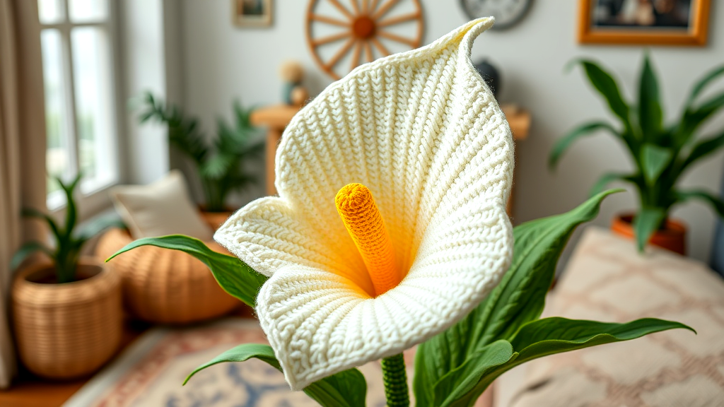 crochet calla lily pattern