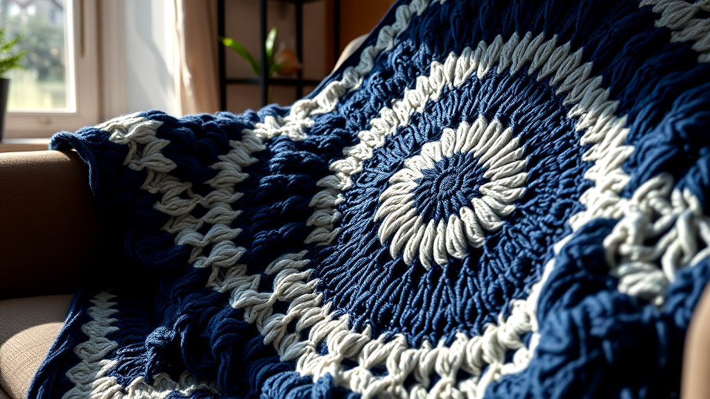 crochet dallas cowboys blanket pattern