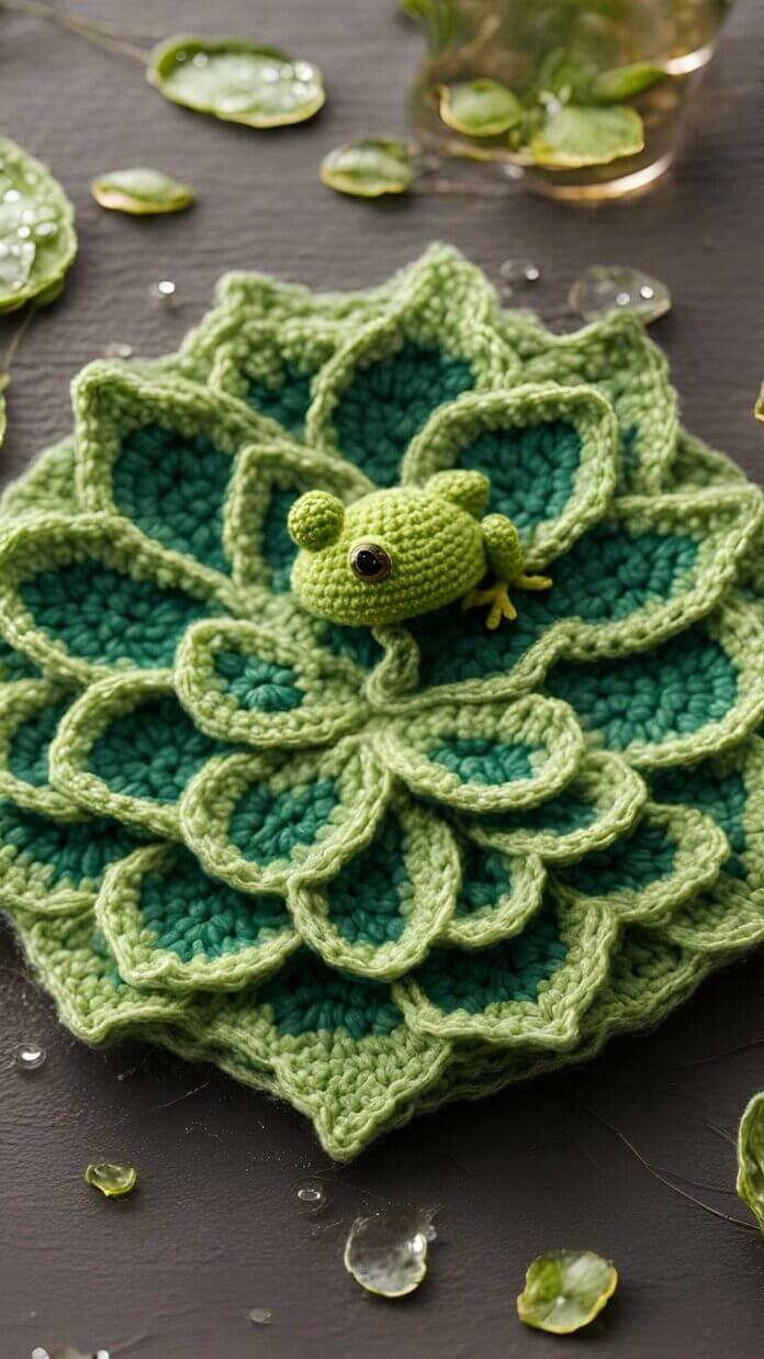 Lily Pad Crochet Pattern