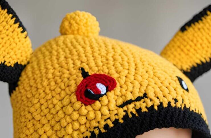 Pikachu Crochet Hat Pattern