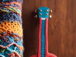 Crochet Guitar Free Pattern