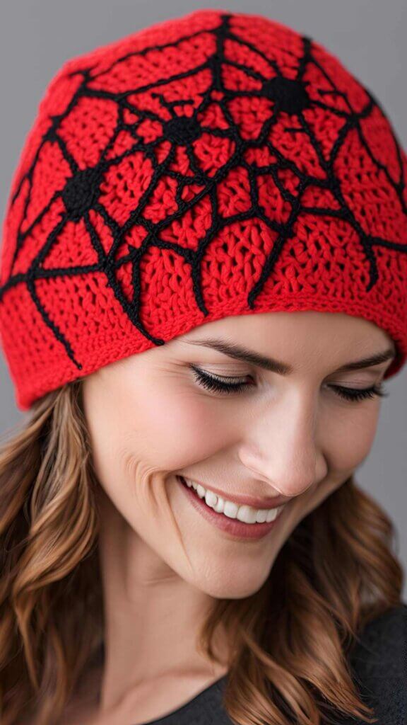 Crochet Spiderman Hat Free Pattern